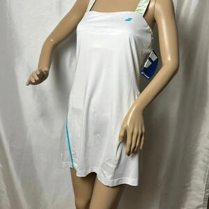 tennis dress,activewear white,NWT , vtg tag  retails 89$, EC ,pickleball ,resort